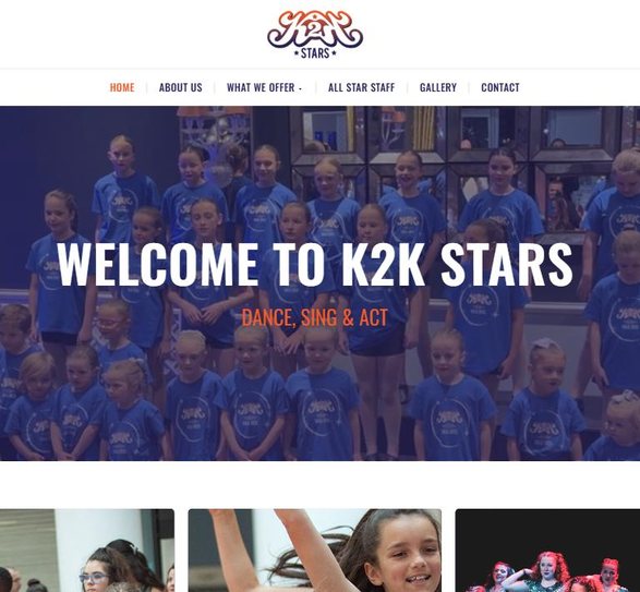 K2K Stars website
